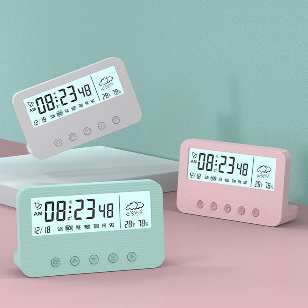 Desk Digital Alarm Clock Custom Imprinted