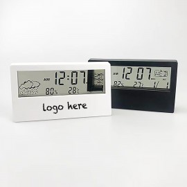 Electronic LCD Clock Custom Imprinted
