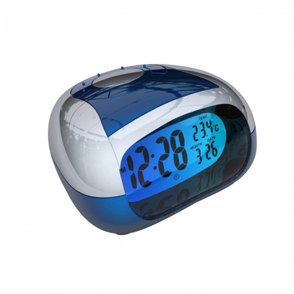 Custom Imprinted Digital Alarm Clock-Customized Sound Custom Imprinted Digital Alarm Clock-Customized Sound
