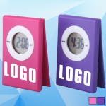 Branded Digital Clock with Clip