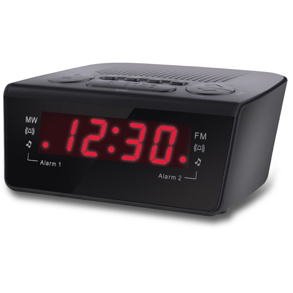 Branded Coby Digital Alarm Clock w/ AM/FM Radio Branded Coby Digital Alarm Clock w/ AM/FM Radio