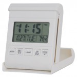 Custom Imprinted Travel Alarm Clock w/ LED Back Light