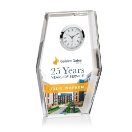 Branded VividPrint Clock - Susana 5"