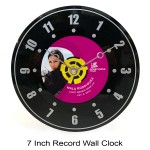 Logo Printed Recycled Vintage Vinyl Record 45RPM Wall Clock