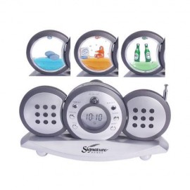 3 Piece Radio w/ Detachable Speakers Logo Printed  3 Piece Radio w/ Detachable Speakers Logo Printed