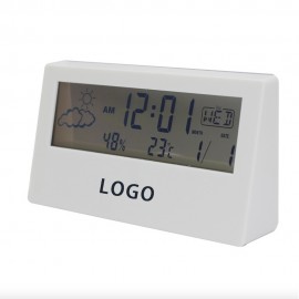 Branded Indoor Thermometer Desk Clock  Branded Indoor Thermometer Desk Clock