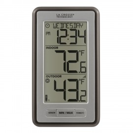Logo Printed La Crosse Technology Wireless Thermometer w/Additional Sensor Ability  Logo Printed La Crosse Technology Wireless Thermometer w/Additional Sensor Ability