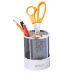 Pen Holder Clock Custom Imprinted