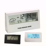 Mini Digital Alarm Clock with Night Light Logo Printed