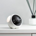LED emoticon pixel alarm clock Smart luminous alarm clock Student bedside snooze digital small alarm Custom Imprinted