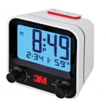 Custom Imprinted Easy Set Alarm Clock w/Thermometer