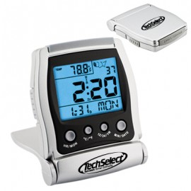 Travel Atomic Clock Logo Printed  Travel Atomic Clock Logo Printed