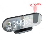 Led Projection Digital Alarm Clock For Bedroom Custom Imprinted