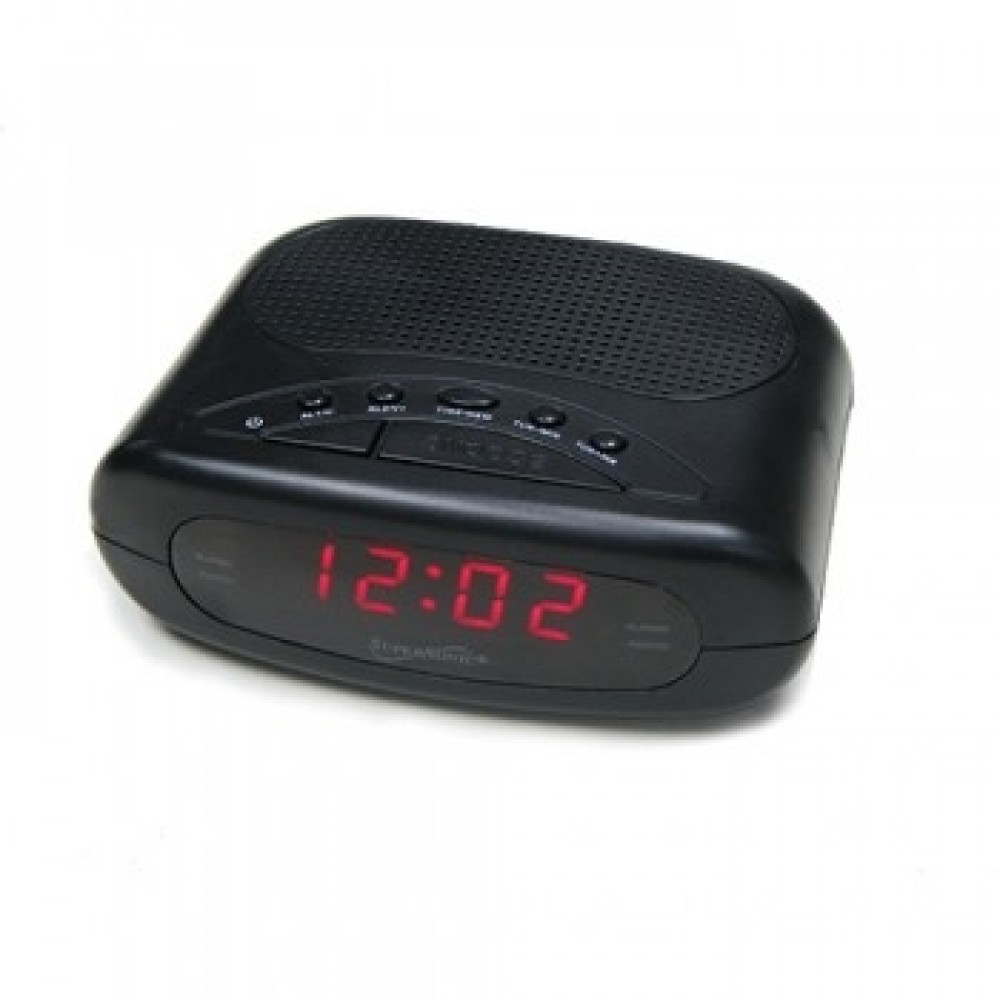 SuperSonic Dual Alarm Clock AM/FM Radio Branded