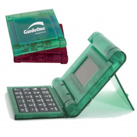 Custom Imprinted Auto Open World Time Clock/Calculator  Custom Imprinted Auto Open World Time Clock/Calculator