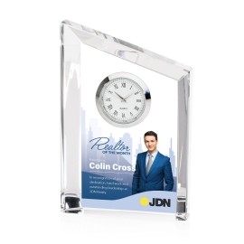Branded VividPrint Clock - Zoya 5"  Branded VividPrint Clock - Zoya 5"
