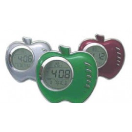 Branded LCD Apple Shaped Clock