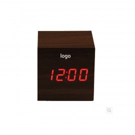 Logo Printed Cube Desk Alarm Clock  Logo Printed Cube Desk Alarm Clock