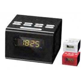 Supersonic 0.9" LED Bluetooth Clock Radio Logo Printed
