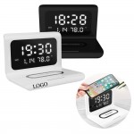 Custom Imprinted Wireless Charger With Alarm Clock