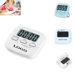 Custom Imprinted Multifunctional Digital Timer with Clock