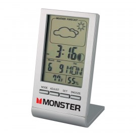 Custom Imprinted Weather Forecast Multifunction Desk Clock  Custom Imprinted Weather Forecast Multifunction Desk Clock