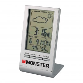 Custom Imprinted Weather Forecast Multifunction Desk Clock