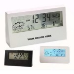 Mini Digital Alarm Clock with Night Light Custom Imprinted