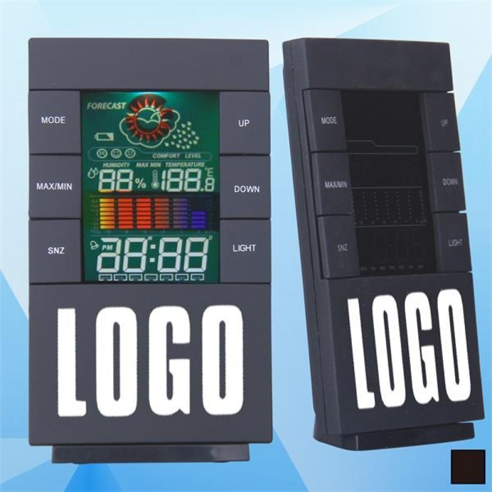 Custom Imprinted Weather Forecast Digital/Wall Clock Custom Imprinted Weather Forecast Digital/Wall Clock