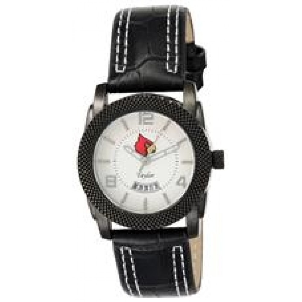 Branded ABelle Promotional Time Maverick Ladies' Black Watch w/ Leather Band