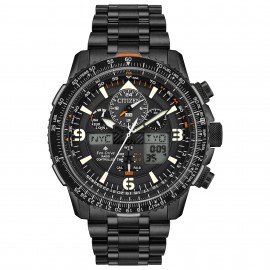 Logo Printed Citizen Men's Skyhawk A-T Eco-Drive Watch