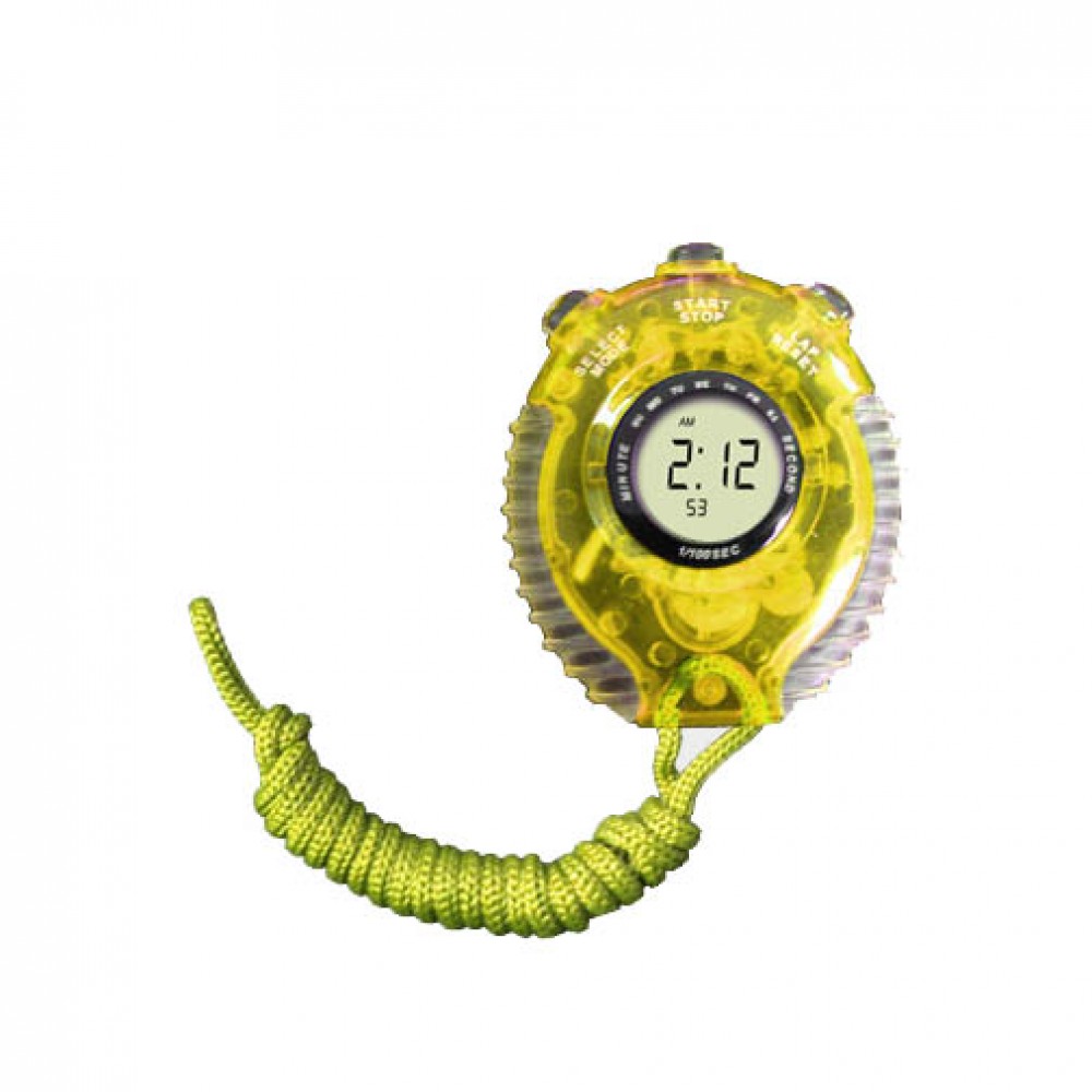 Yellow Stopwatch Logo Printed