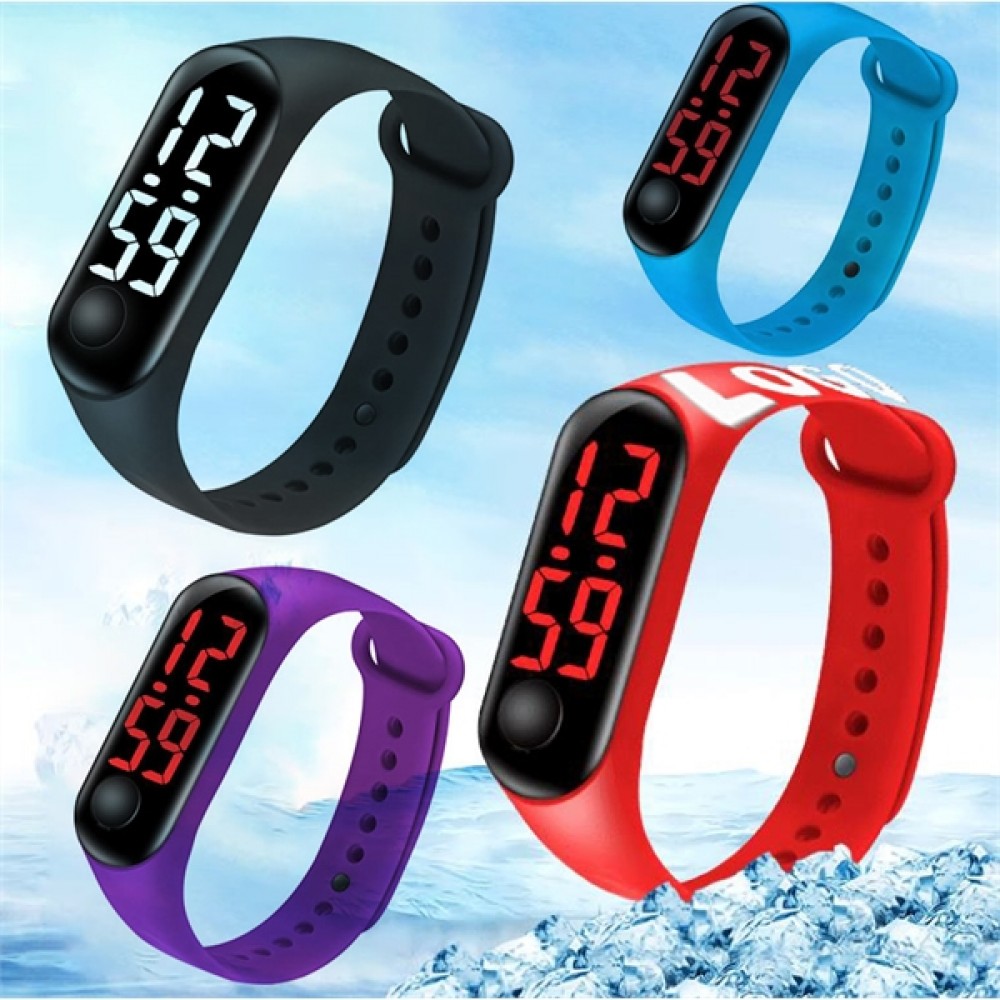 Fitness Tracker Watch Band Logo Printed Fitness Tracker Watch Band Logo Printed