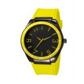 Captivate by Abelle Promotional Time Yellow Watch Branded  Captivate by Abelle Promotional Time Yellow Watch Branded