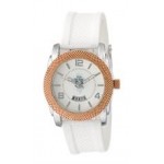 ABelle Promotional Time Maverick Ladies' Rose Gold Watch w/ Rubber Strap Logo Printed