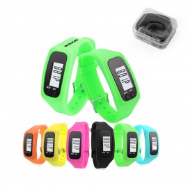 Custom Imprinted Pedometer Watch  Custom Imprinted Pedometer Watch