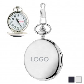 Custom Imprinted Classic Pocket Watch w/ Chain  Custom Imprinted Classic Pocket Watch w/ Chain