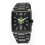 Custom Imprinted ABelle Promotional Time Raider Men's Watch W/ Black Alloy Bracelet
