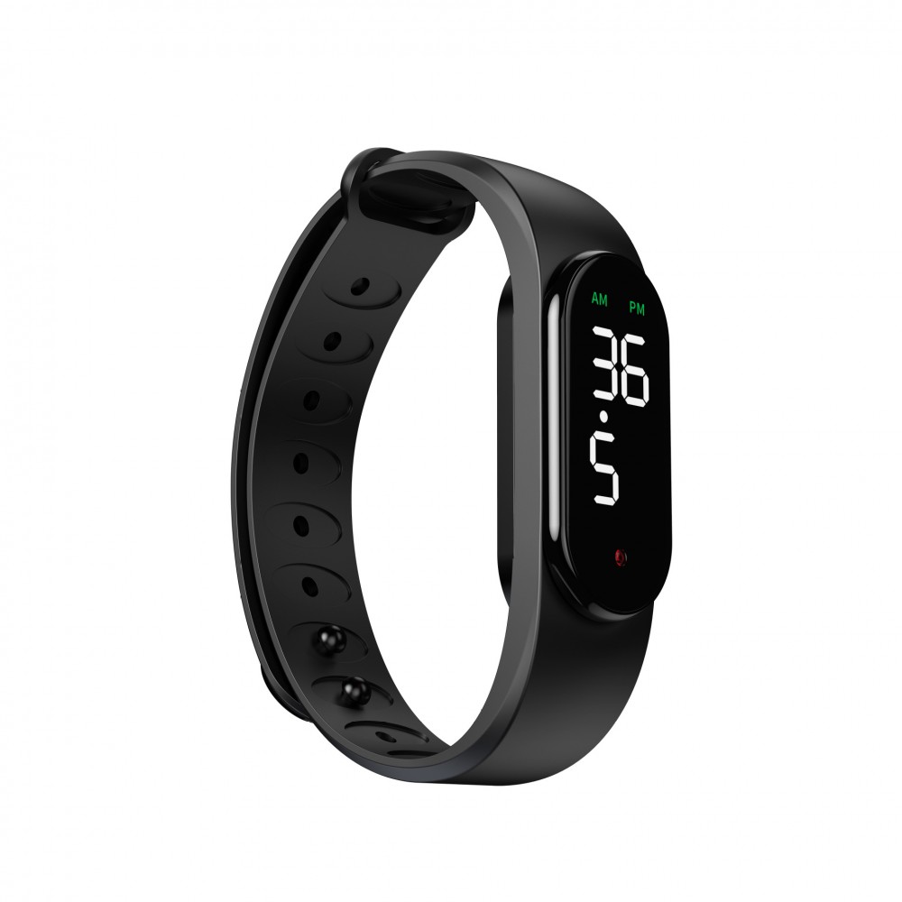 Custom Imprinted Smart Bracelet Watch Fitness Tracker with Body Temperature Step Counter Pedometer Calorie Custom Imprinted Smart Bracelet Watch Fitness Tracker with Body Temperature Step Counter Pedometer Calorie