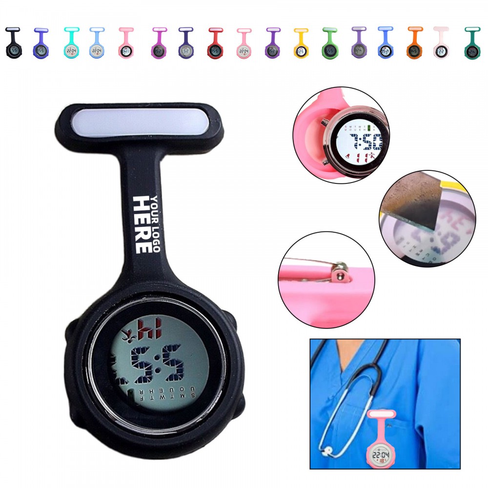 Multi Function Digital Nurse Watch Custom Imprinted