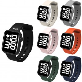 Custom Imprinted Waterproof LED Electronic Watch  Custom Imprinted Waterproof LED Electronic Watch