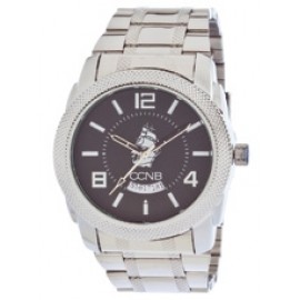 Custom Imprinted ABelle Promotional Time Maverick Silver Men's Watch  Custom Imprinted ABelle Promotional Time Maverick Silver Men
