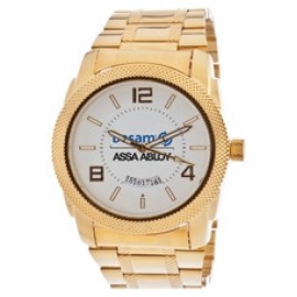 Custom Imprinted ABelle Promotional Time Maverick Gold Men's Watch  Custom Imprinted ABelle Promotional Time Maverick Gold Men