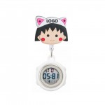 Branded Cartoon Digital Display Pocket Nurse Watch