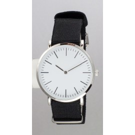 Logo Printed Multi-Color Stitch Watch  Logo Printed Multi-Color Stitch Watch