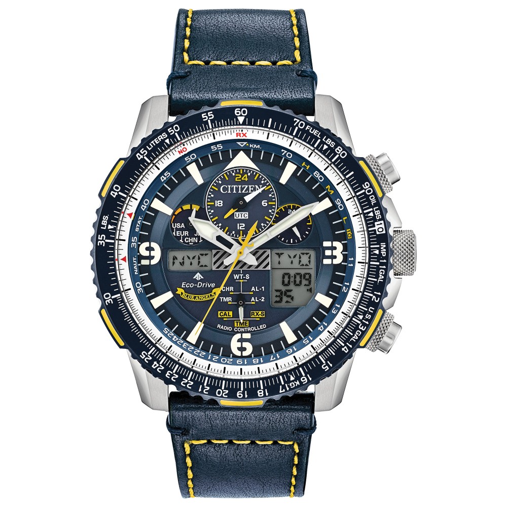 Custom Imprinted Citizen Men's Promaster Blue Angels Skyhawk A-T Eco-Drive Watch