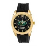 ABelle Promotional Time Maverick Men's Gold Watch w/ Rubber Strap Branded