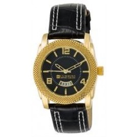 ABelle Promotional Time Maverick Ladies' Gold Watch w/ Leather Band Branded