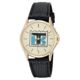 Custom Imprinted ABelle Promotional Time Neptune Men's Watch w/ Black Grain Leather Strap  Custom Imprinted ABelle Promotional Time Neptune Men