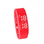 Custom Imprinted Sports Fitness Tracker Wristband Smart Bracelet Watch Calorie Counter Pedometer Step Counter